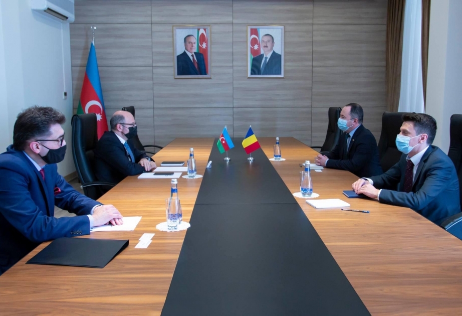 Azərbaycanla Rumıniyanın energetika sahəsində əməkdaşlığının inkişafına dair müzakirələr aparılıb