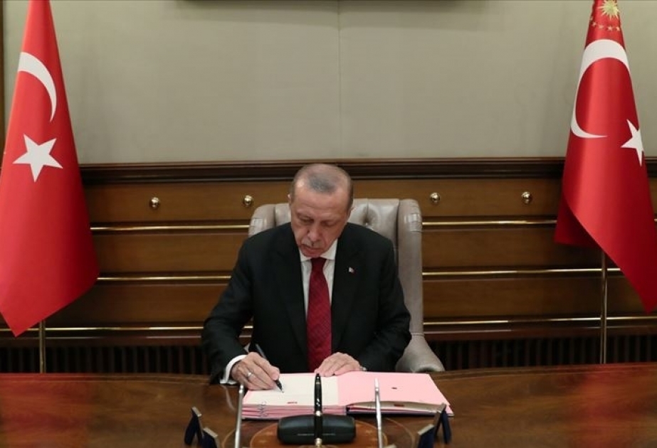 Prezident Rəcəb Tayyib Ərdoğan Azərbaycan ilə Türkiyə arasında media sahəsində strateji əməkdaşlıq haqqında Anlaşma Memorandumunu təsdiqləyib