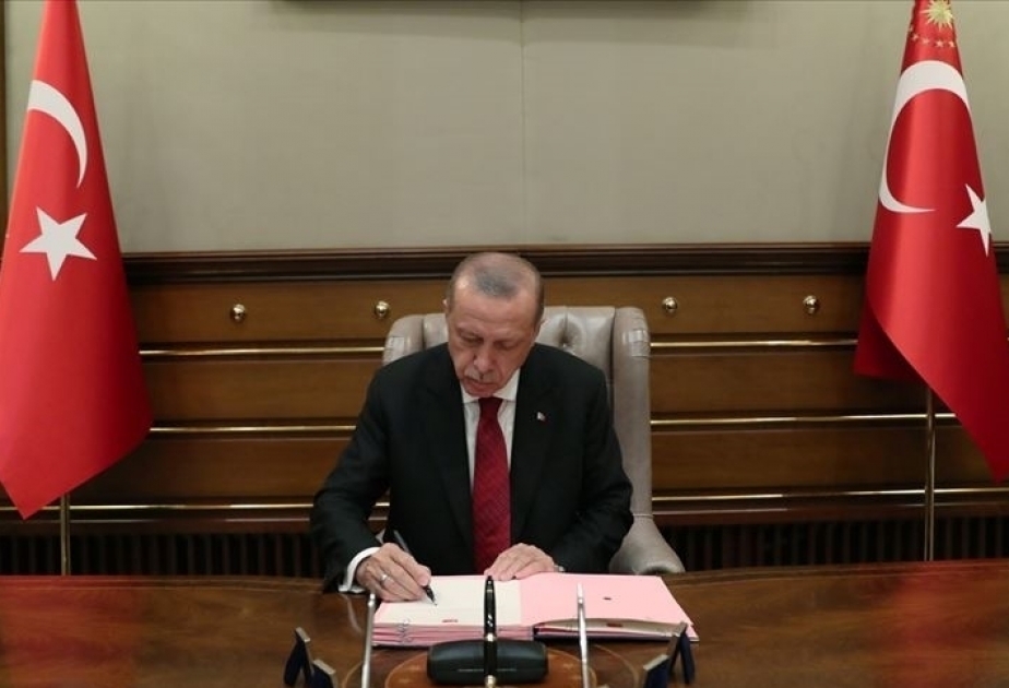 Президент Реджеп Тайип Эрдоган утвердил Меморандум о взаимопонимании относительно стратегического сотрудничестве между Азербайджаном и Турцией в сфере медиа