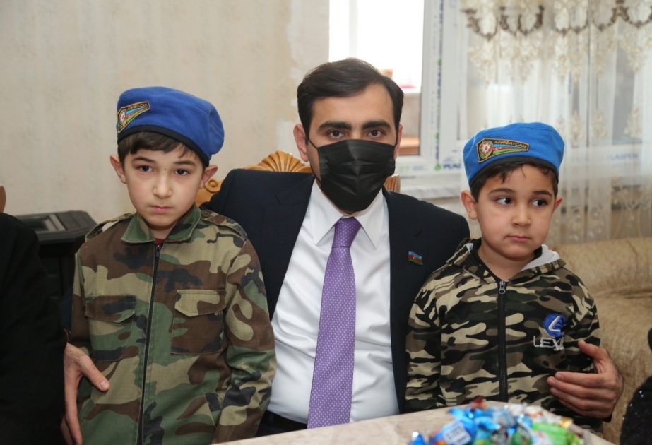 Goranboyda şəhid ailələri və qazilər ilə görüş keçirilib