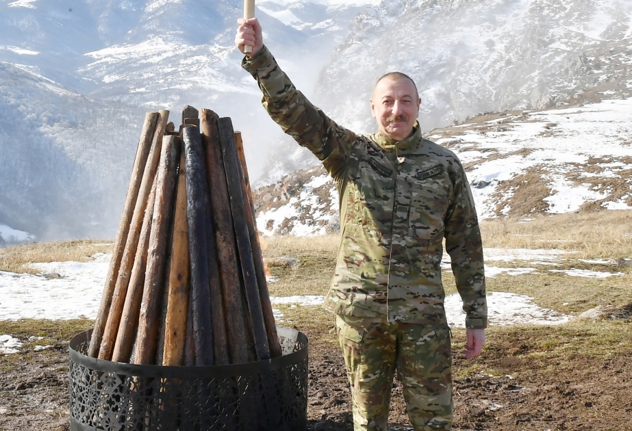 Ilham Aliyev : Nous avons pu assurer l'unité nationale, la solidarité nationale et sans cela, la victoire n'aurait pas été possible