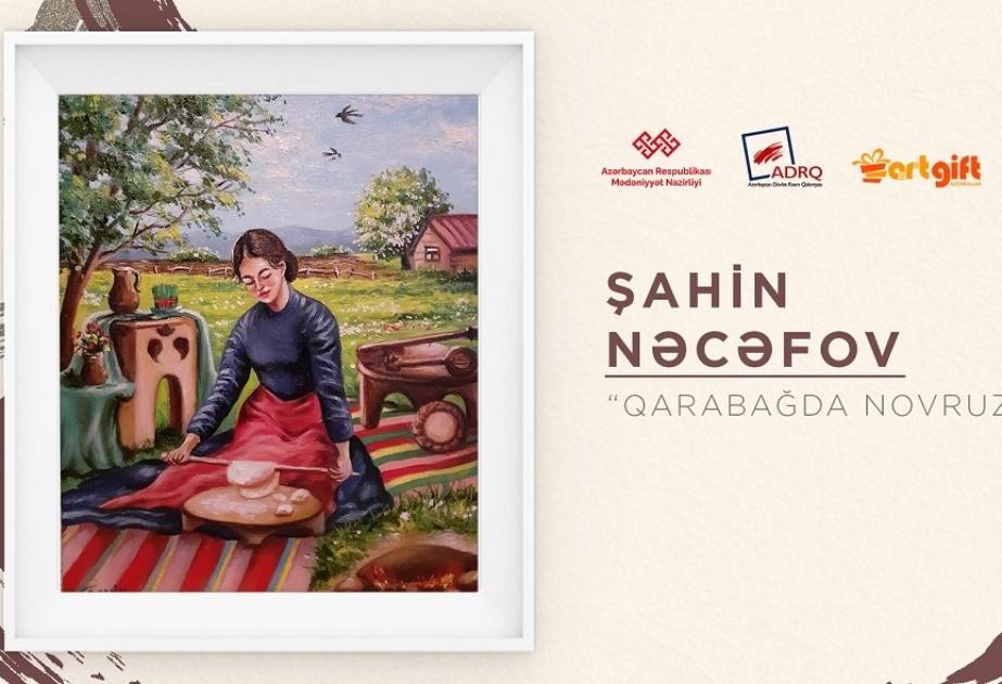 Novruz bayramı münasibətilə rəssamların onlayn satış-sərgisi təşkil olunub