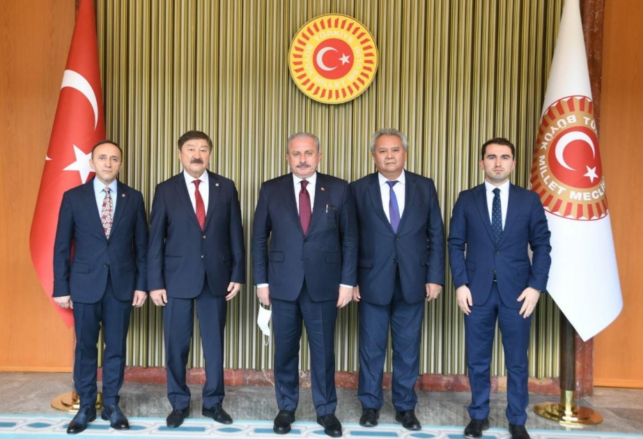 TÜRKSOY-un rəhbər heyəti Türkiyə parlamentinin sədrini Novruz bayramı münasibətilə təbrik edib