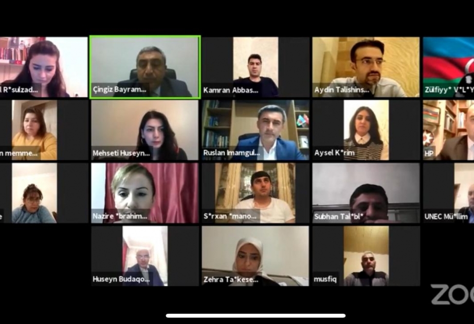 “Çanaqqaladan Qarabağa türk zəfəri” adlı onlayn konfrans keçirilib