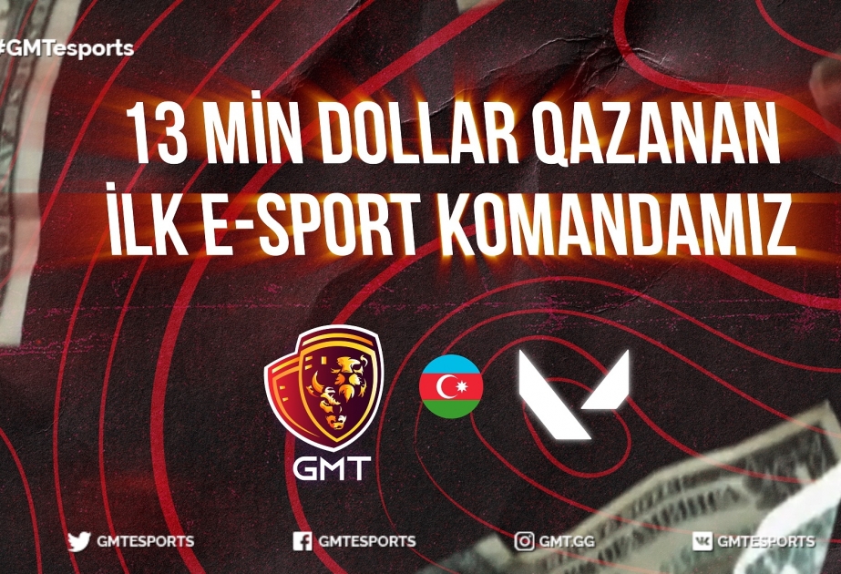 ®  GMT Esports komandamız "Valorant Champions Tour Split 1" yarışında mükafatçılar sırasında yer alıb