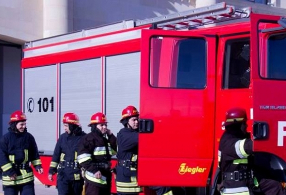 Mingəçevirdə yataqxana binasında yanğın olub