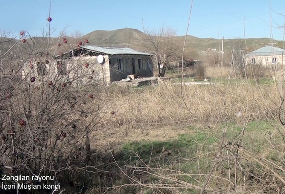 Zəngilanın İçəri Müşlan kəndindən videogörüntülər VİDEO