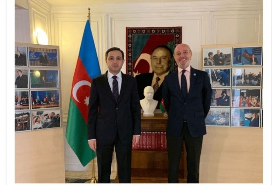 Embajador azerbaiyano concedió una amplia entrevista a la revista electrónica española Patrimonio Actual