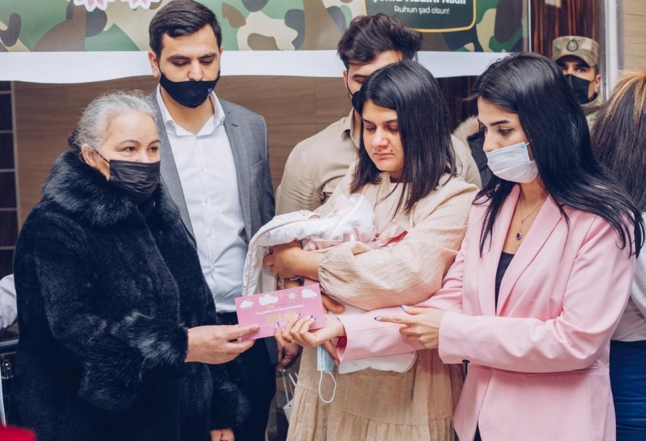 “YAŞAT” Fondunun dünyaya gələn şəhid övladları üçün layihəsi davam edir