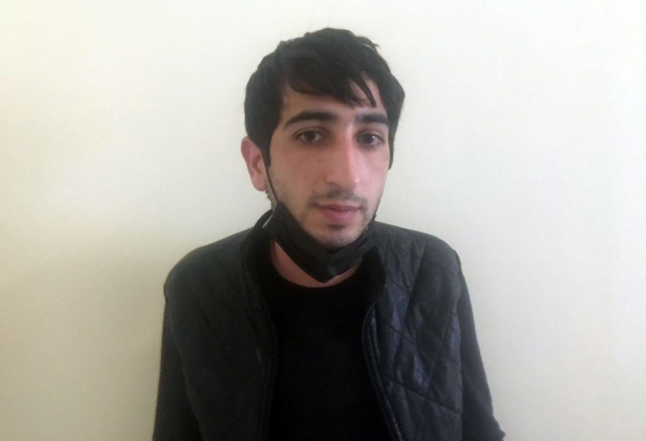 Gəncədə oğurluq etməkdə şübhəli bilinən şəxs saxlanılıb