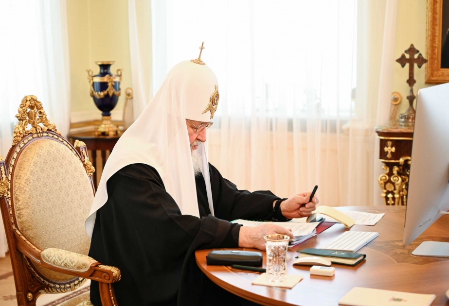 Патриарх Кирилл: Верю и надеюсь, что религиозные лидеры Азербайджана и Армении внесут свой вклад в примирение между народами