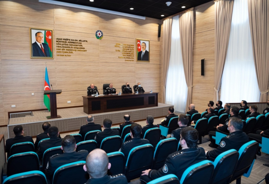 Dövlət Təhlükəsizliyi Xidmətinin Gəncə şəhər idarəsinin yeni inzibati binasının açılışı olub