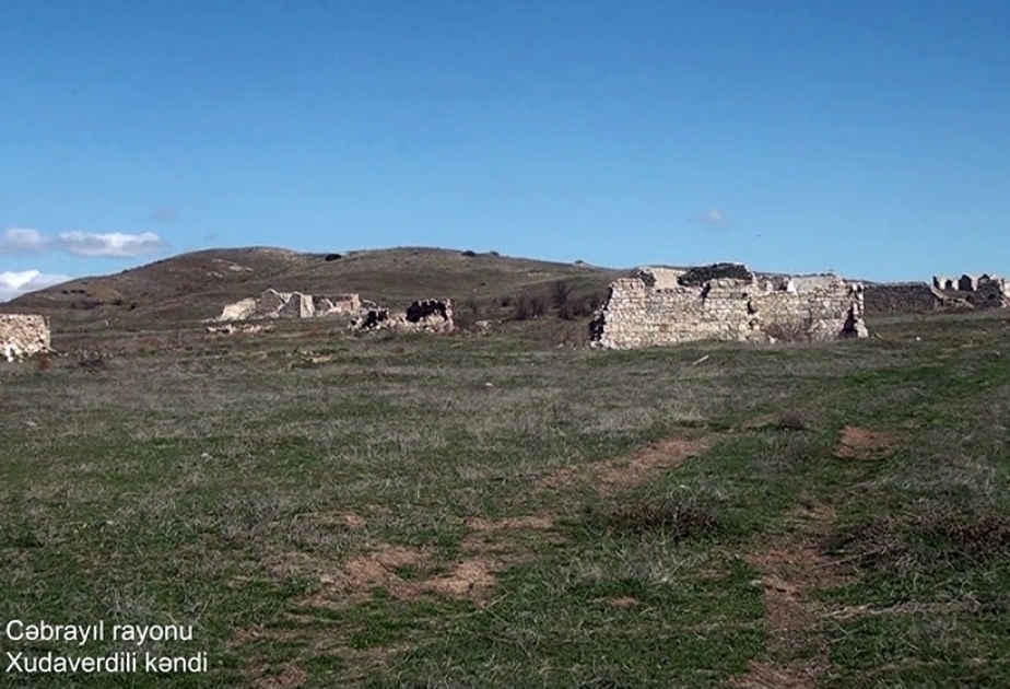 Une vidéo du village de Khoudaverdili de la région de Djabraïl a été diffusée VIDEO