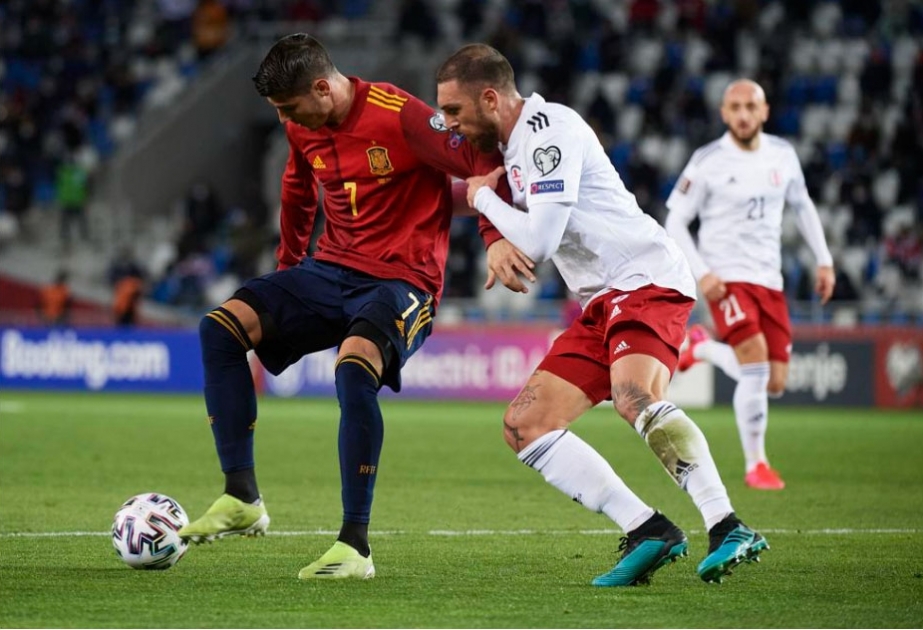 Gürcüstan millisi dünya çempionatının seçmə mərhələsində ikinci oyununu keçirib
