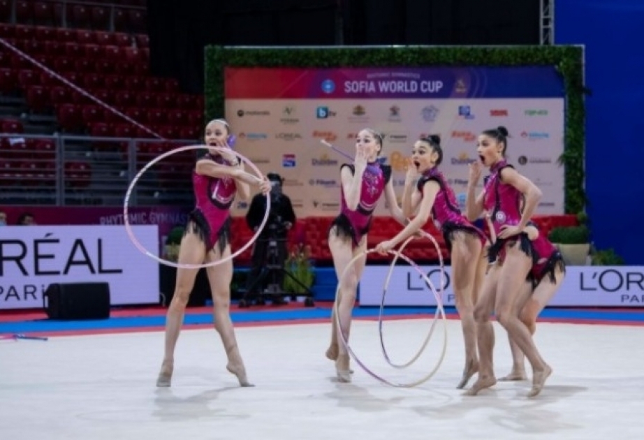 Bədii gimnastlarımız dünya kuboku yarışlarında daha bir medal qazanıblar