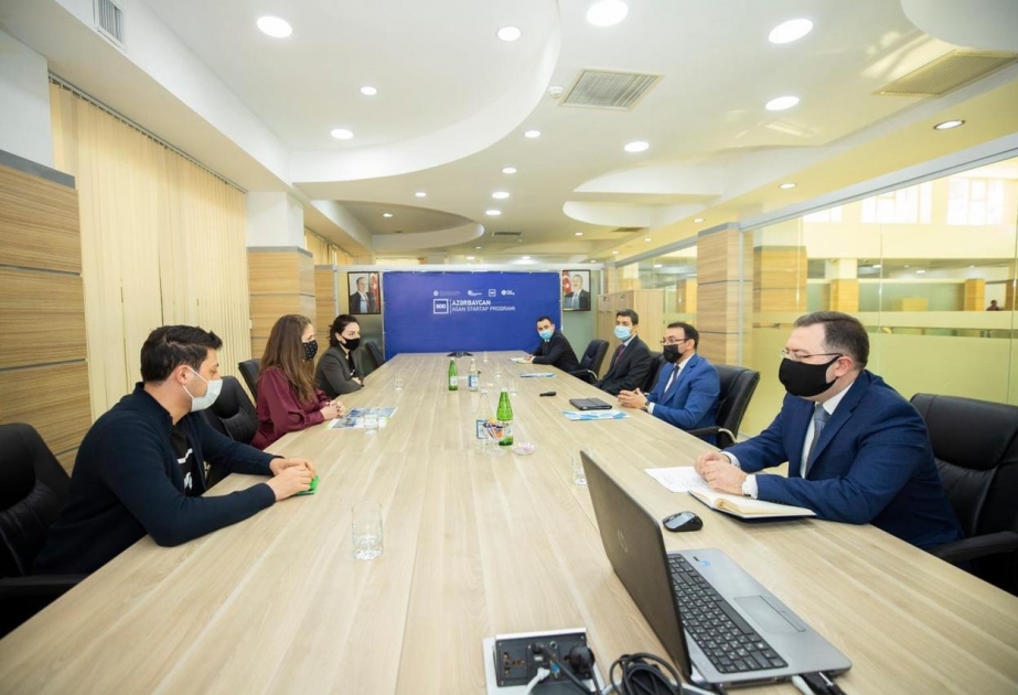 Dövlət Agentliyinin sədri “500 Startups” şirkətinin nümayəndəsi ilə görüşüb