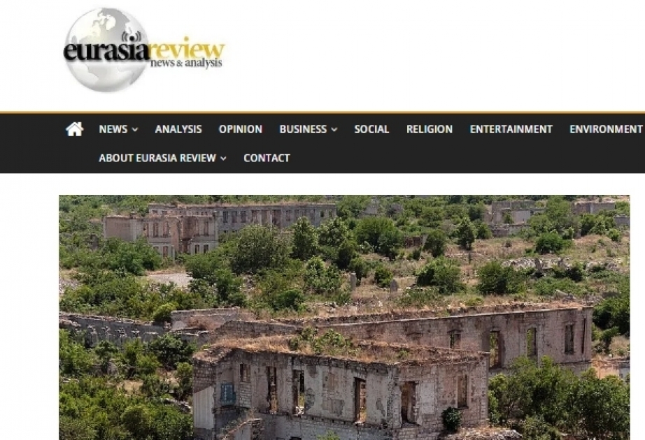 Azerbaijan aims to transform liberated territories to high-tech area, Eurasia Review