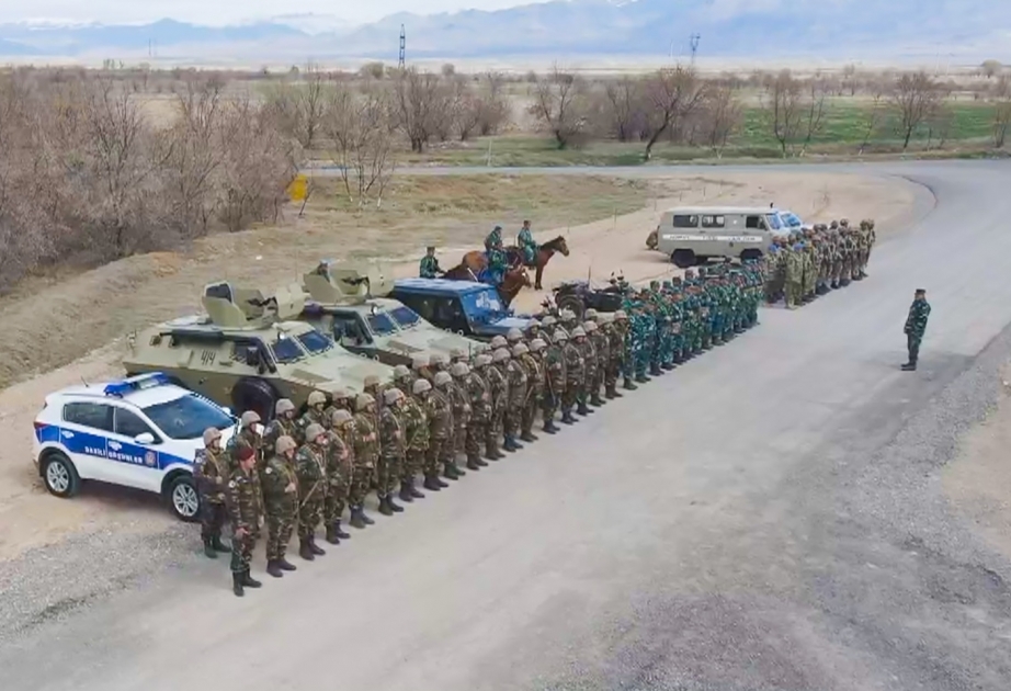 Naxçıvan Qarnizonu Qoşunlarında taktiki təlim məşqi keçirilib VİDEO