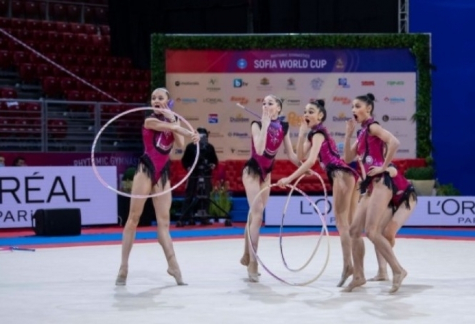 Azerbaijan`s rhythmic gymnasts take bronze at World Cup in Sofia