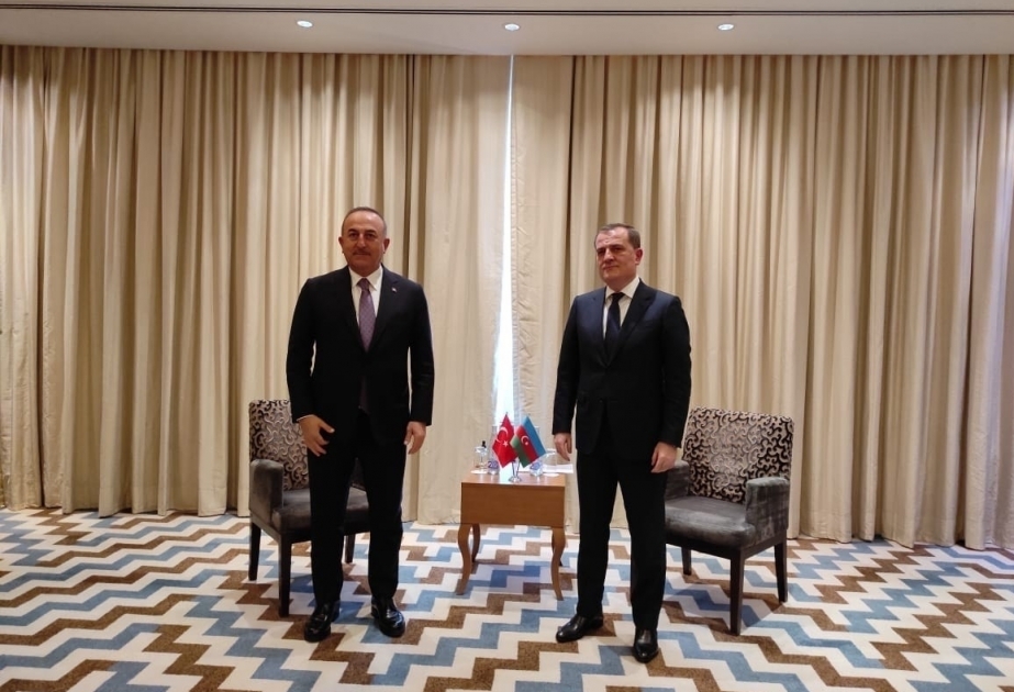 وزير الخارجية يلتقي بنظيره التركي على هامش زيارته طاجكستان