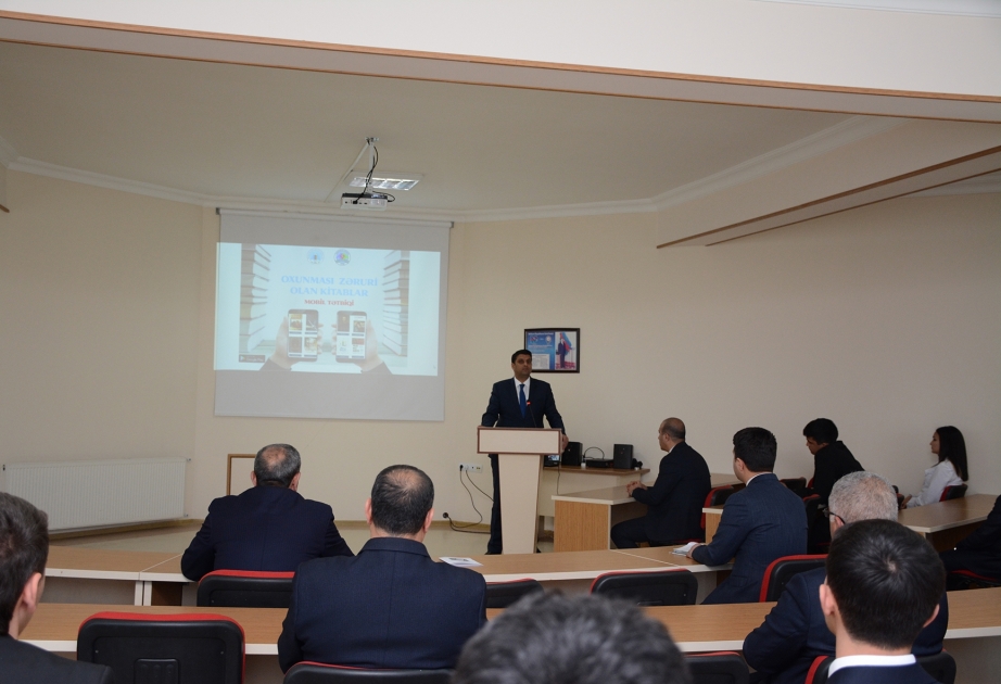 Oxunması zəruri olan kitabların mobil tətbiqi yaradılıb