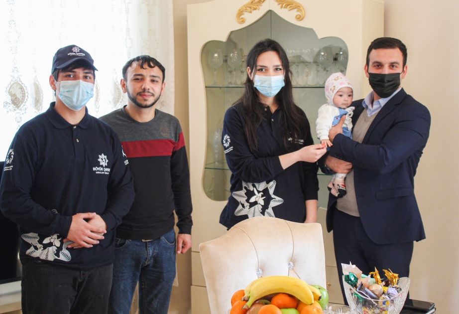 Sumqayıt və Biləsuvarda Vətən müharibəsi qaziləri ziyarət olunub