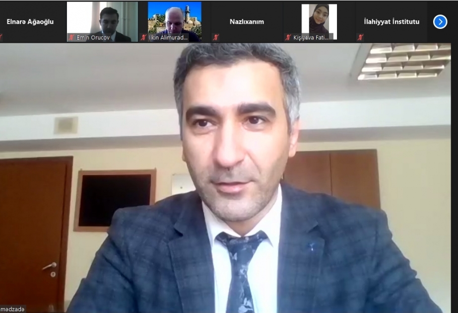 Azərbaycan İlahiyyat İnstitutunda vebinar: “İslama görə qadının dəyəri”