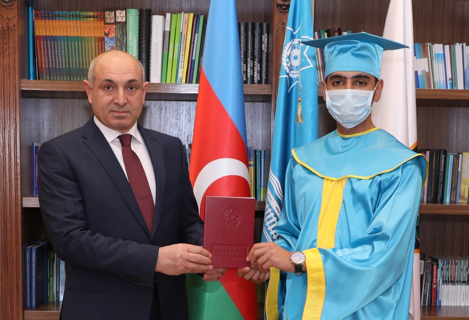 Gömrük Akademiyasının Vətən müharibəsində iştirak etmiş məzunu təhsilini fərqlənmə ilə bitirib