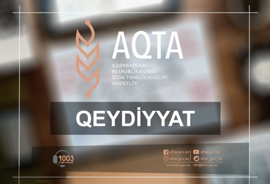 9 adda baytarlıq preparatı, yem və yem əlavəsi dövlət qeydiyyatına alınıb