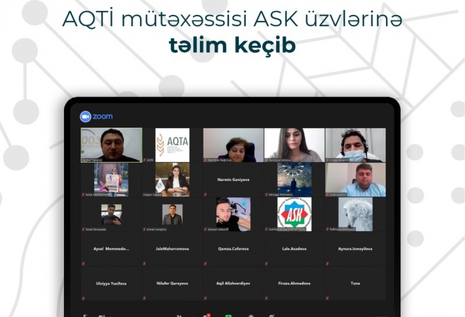 Sahibkarlıq Konfederasiyası üzvləri üçün onlayn təlim keçirilib
