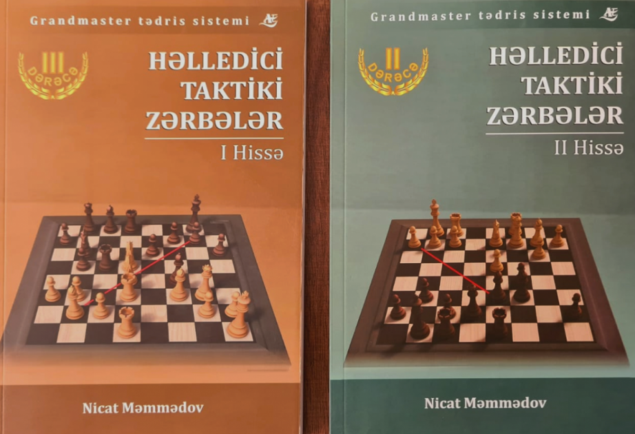 Beynəlxalq qrossmeyster Nicat Məmmədovun “Həlledici taktiki gedişlər” kitabı işıq üzü görüb