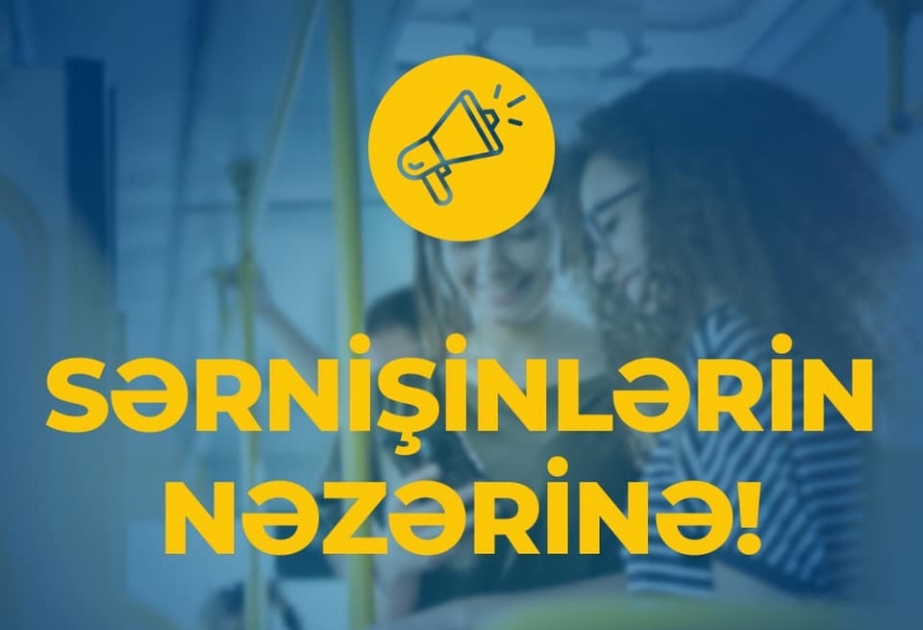 Paytaxtdakı bəzi avtobusların hərəkət sxemi müvəqqəti dəyişiləcək