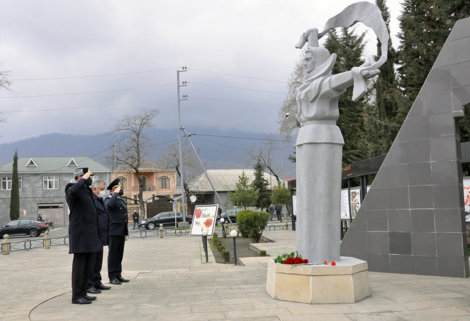 Zaqatalada soyqırımı qurbanlarının xatirəsi anılıb