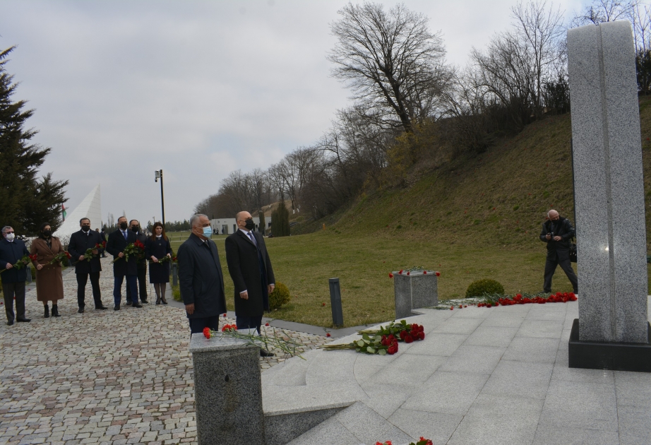 Azərbaycanlıların soyqırımının 103-cü ildönümü Quba Soyqırımı Memorial Kompleksində anılıb VİDEO