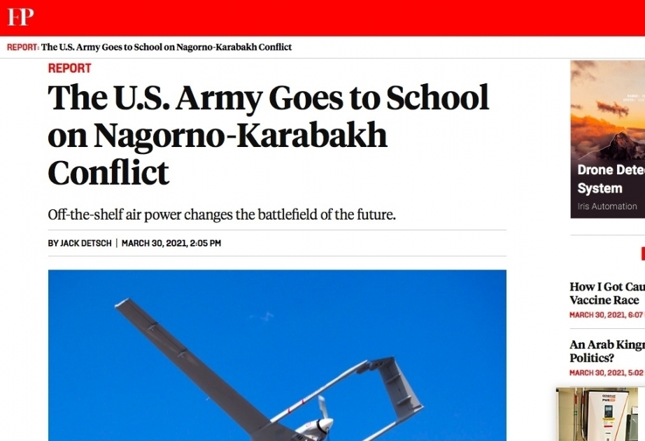 Foreign Policy magazine: The U.S. Army goes to school on Nagorno-Karabakh conflict