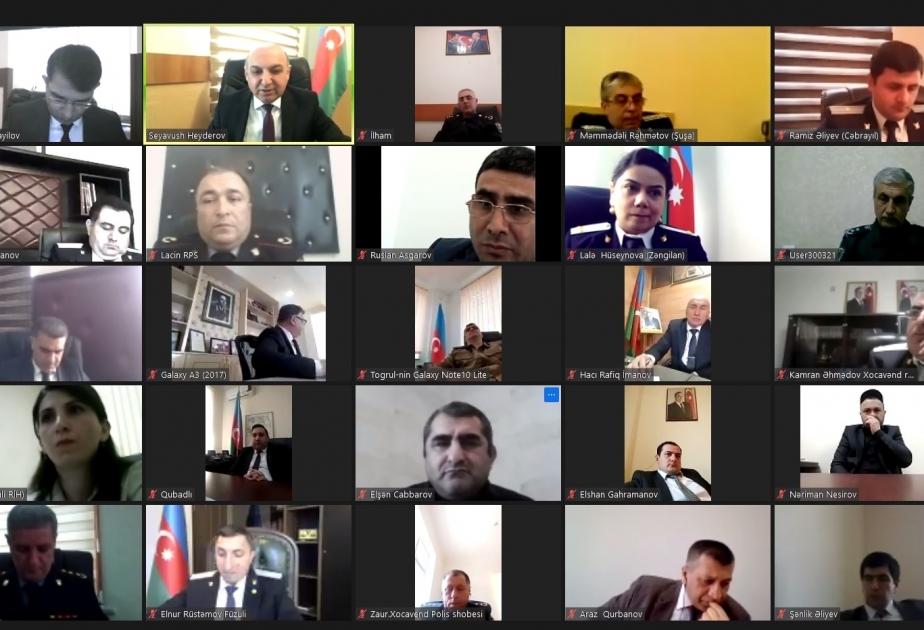 “Dini məbədlərin qorunması – mənəvi dəyərlərimizin tərkib hissəsi kimi” mövzusunda videokonfrans keçirilib