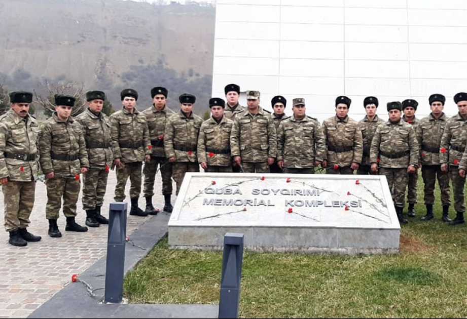Azərbaycanlıların soyqırımının ildönümü ilə bağlı Azərbaycan Ordusunda silsilə tədbirlər keçirilib VİDEO