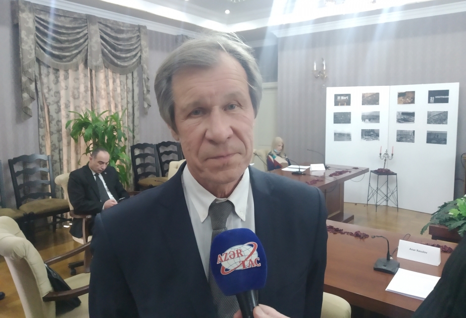 Belarus icmasının sədri: Azərbaycanlıların soyqırımı bəşər tarixində qara ləkədir