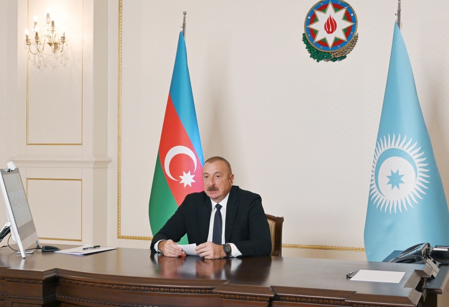 Le président Ilham Aliyev : Zenguézour, terre historique de l'Azerbaïdjan, jouera désormais le rôle d'unification du monde turc
