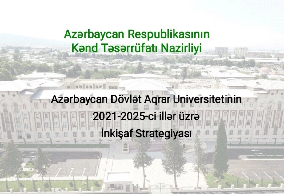 ADAU-da yeni inkişaf strategiyası müzakirə olunub