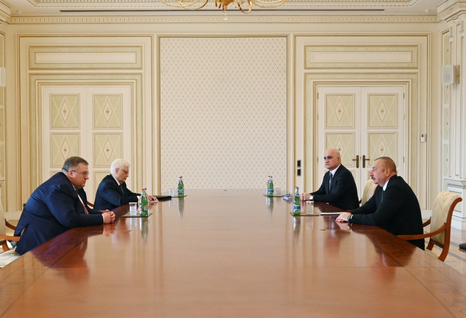 President Ilham Aliyev received Deputy Prime Minister of Russian Federation VIDEO
