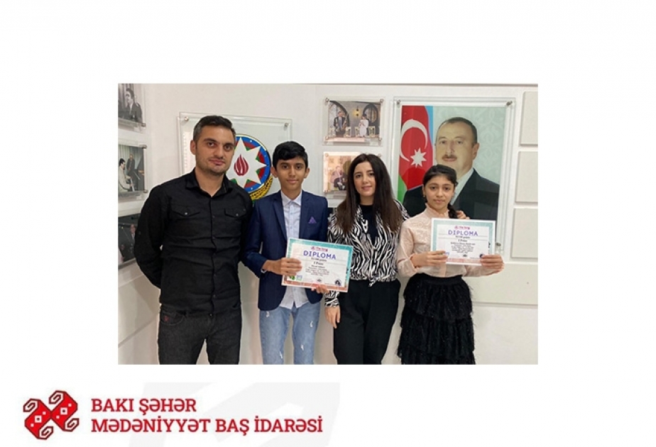 Uşaq musiqi məktəbi şagirdlərinin uğuru