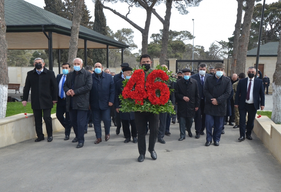 Milli Qəhrəman şəhid Şükür Həmidovun xatirəsi yad edilib