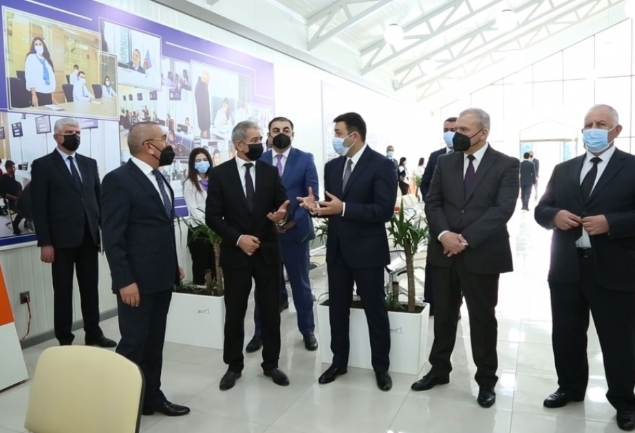 Şəmkirdə Bir Pəncərə Xidmət Mərkəzi yaradılıb
