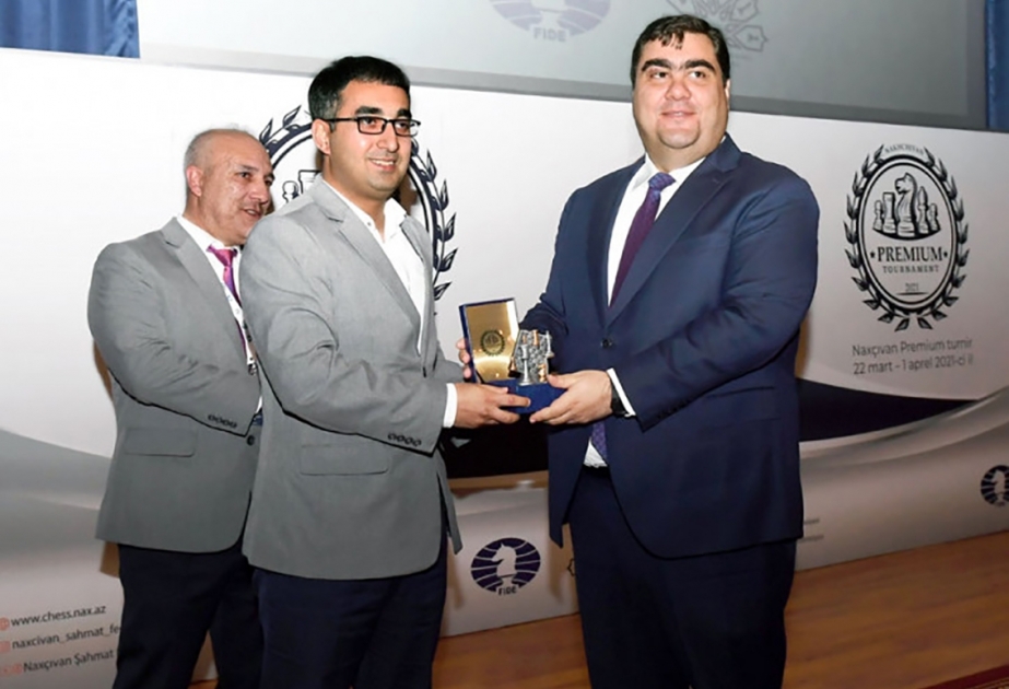 Şahmat üzrə “Naxçıvan Premium Turniri”nin mükafatlandırma mərasimi keçirilib