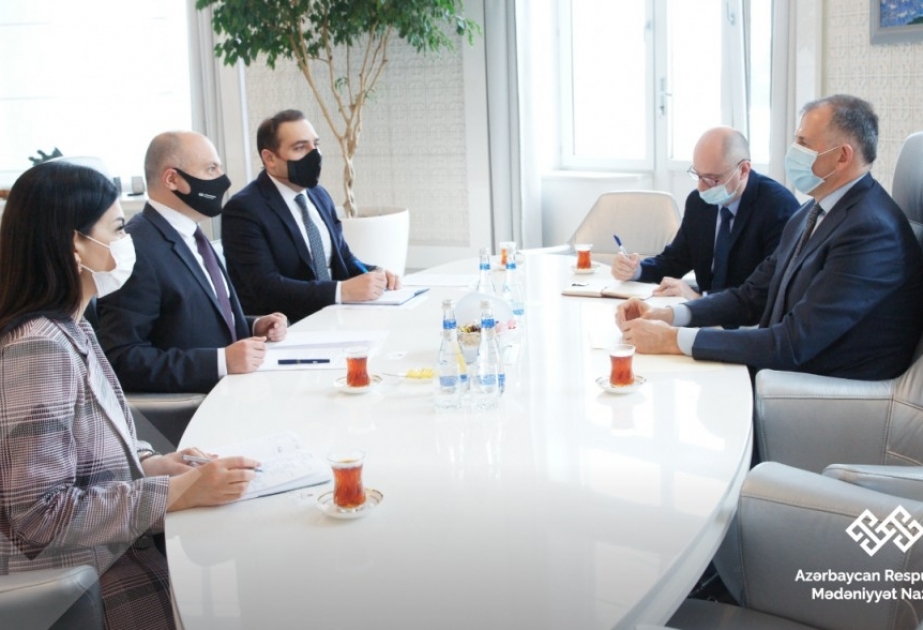 Azərbaycan ilə Gürcüstan arasında mədəniyyət sahəsində əlaqələrin daha da genişləndirilməsi müzakirə edilib