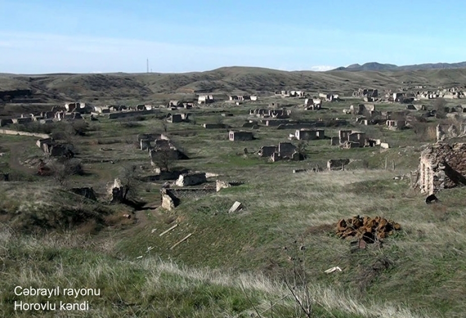 Imágenes de la aldea de Horovlu del distrito de Jabrail