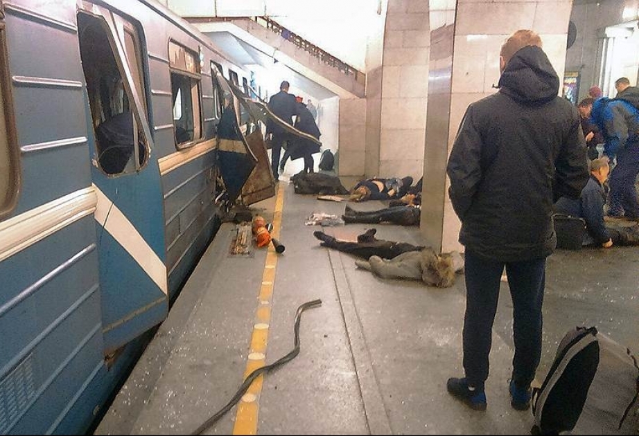 Sankt-Peterburqda 2017-ci il terror aktının qurbanları yad edilir