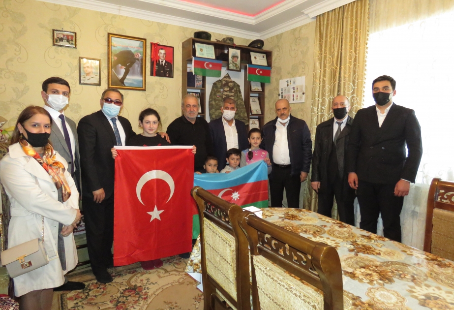 “Tək millət, tək ürək” Humanitar Platforması çərçivəsində şəhid ailələri ziyarət olunub