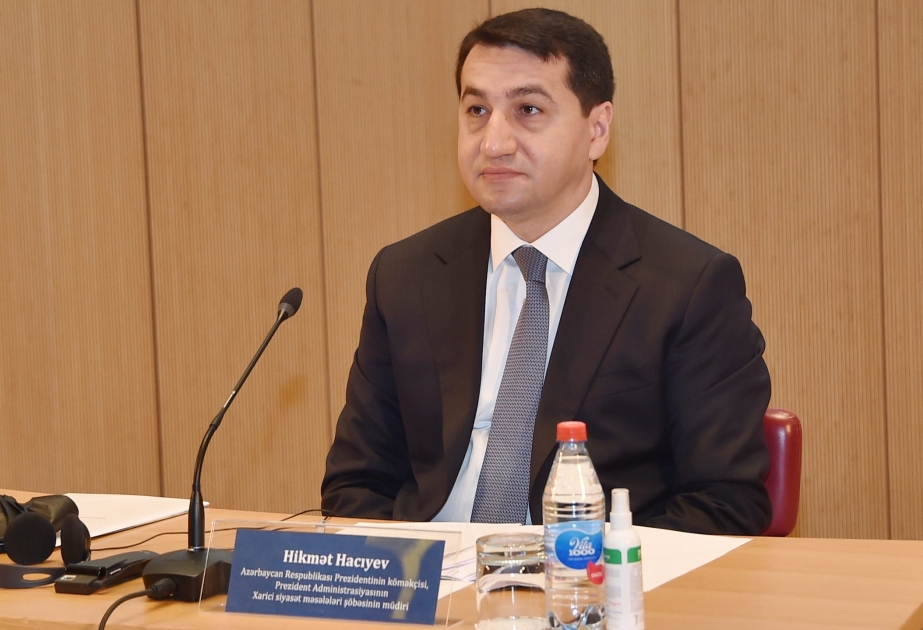 Asistente del Presidente: "Armenia continúa la política de limpieza étnica contra los azerbaiyanos"